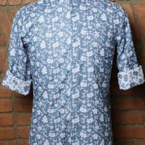 Blue Printed Shirt
